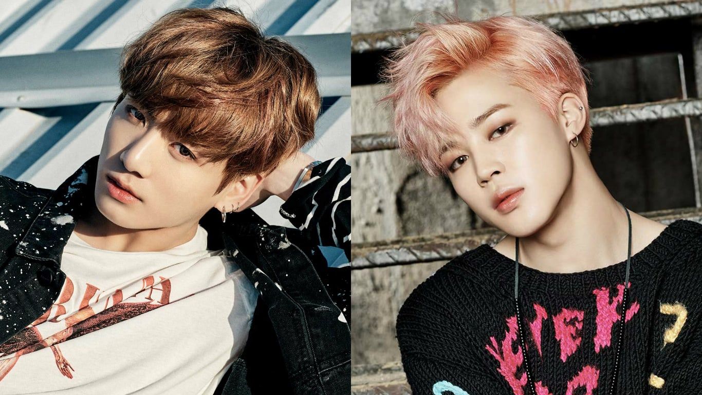 Jungkook e Jimin BTS, 1366x768 HD, Desktop