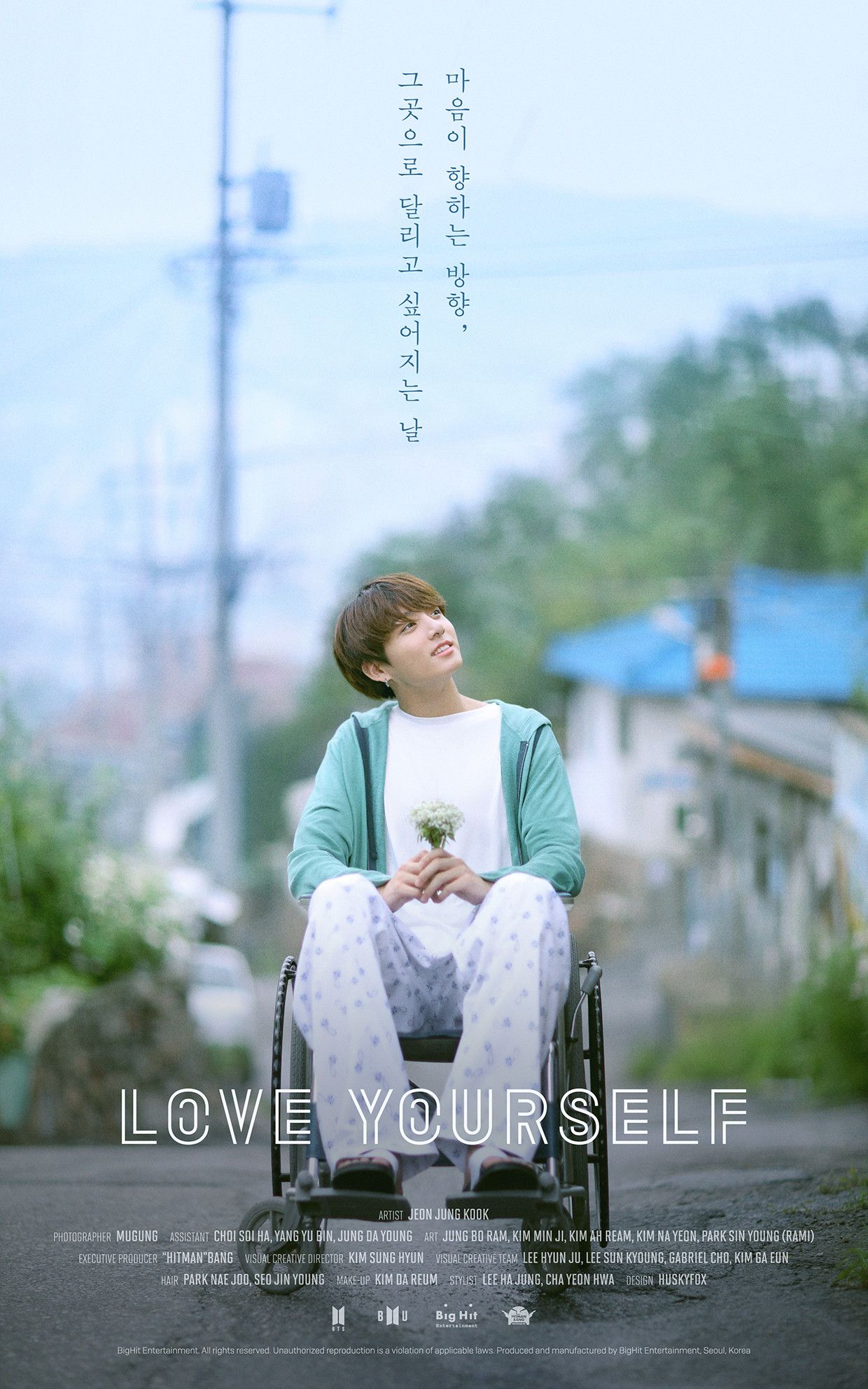 V BTS Love Yourself poster, 1240x1984 Full HD Verticale, Google Pixel