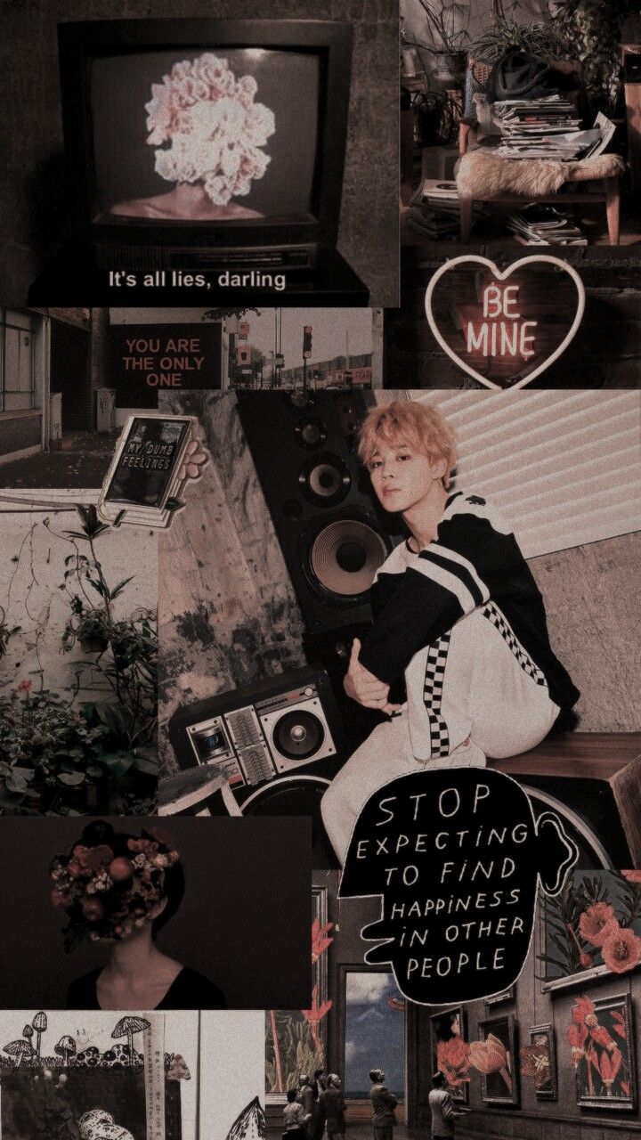 Collage estetico BTS Jungkook, 720x1280 Verticale, Mobile