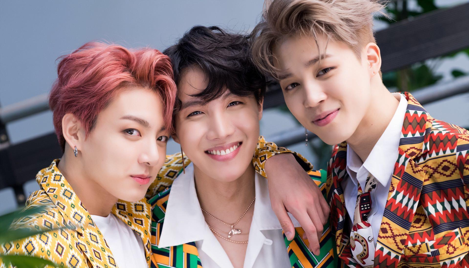 BTS Jungkook Jhope Jimin insieme, Bangtan Sonyeondan, 1919x1097 900p, Laptop