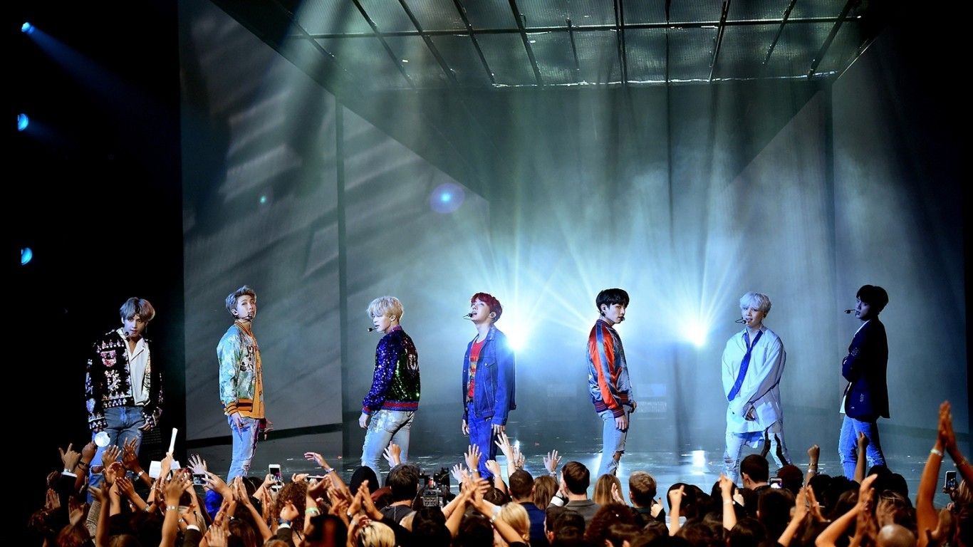 BTS gruppo foto bianco nero, 1920x1080 Full HD, Dell XPS