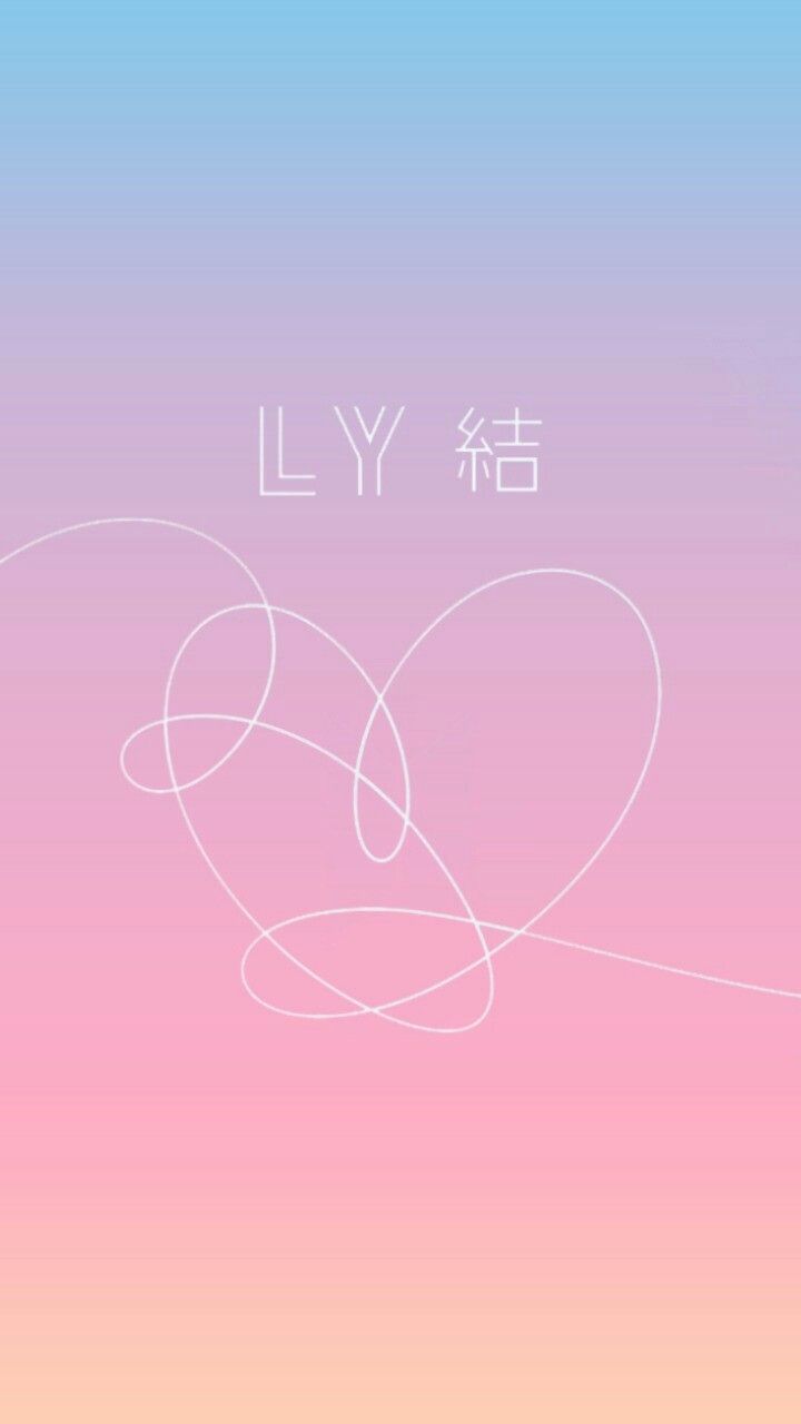 BTS Love Yourself logo cuore, Bangtan Sonyeondan, 720x1280 Full HD Verticale, iPhone