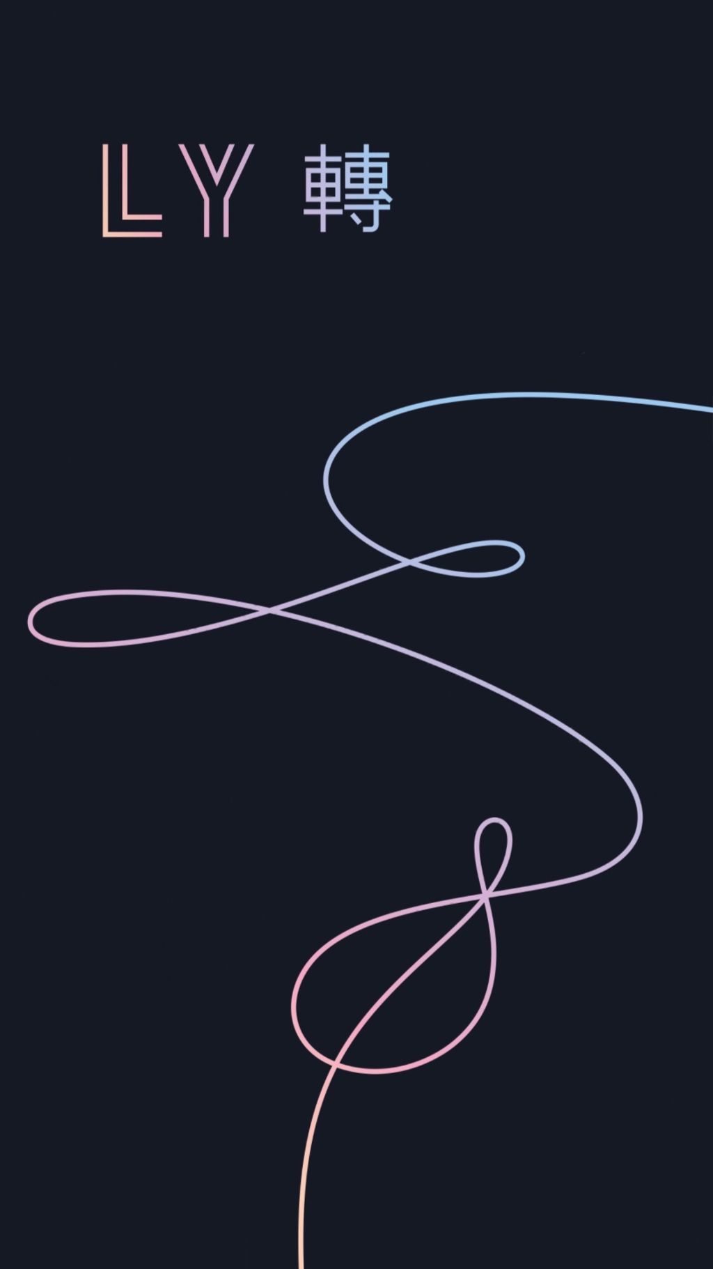 BTS Love Yourself Tear logo, 1024x1821 Verticale, Mobile