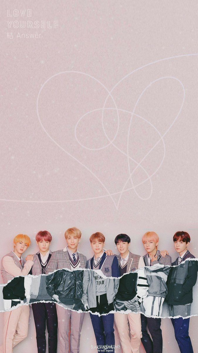 BTS gruppo Love Yourself, 675x1200 Verticale, Telefono