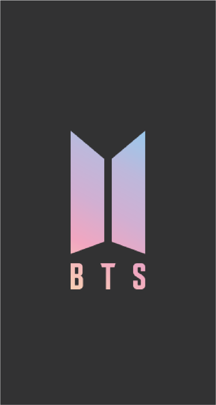 Logo BTS gradiente pastello, 746x1394 Verticale, Mobile
