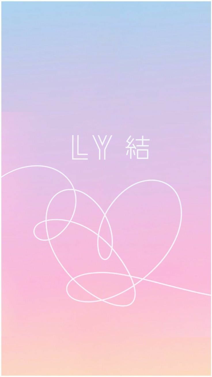 BTS Love Yourself logo cuore, Bangtan Sonyeondan, 736x1311 Verticale, Mobile