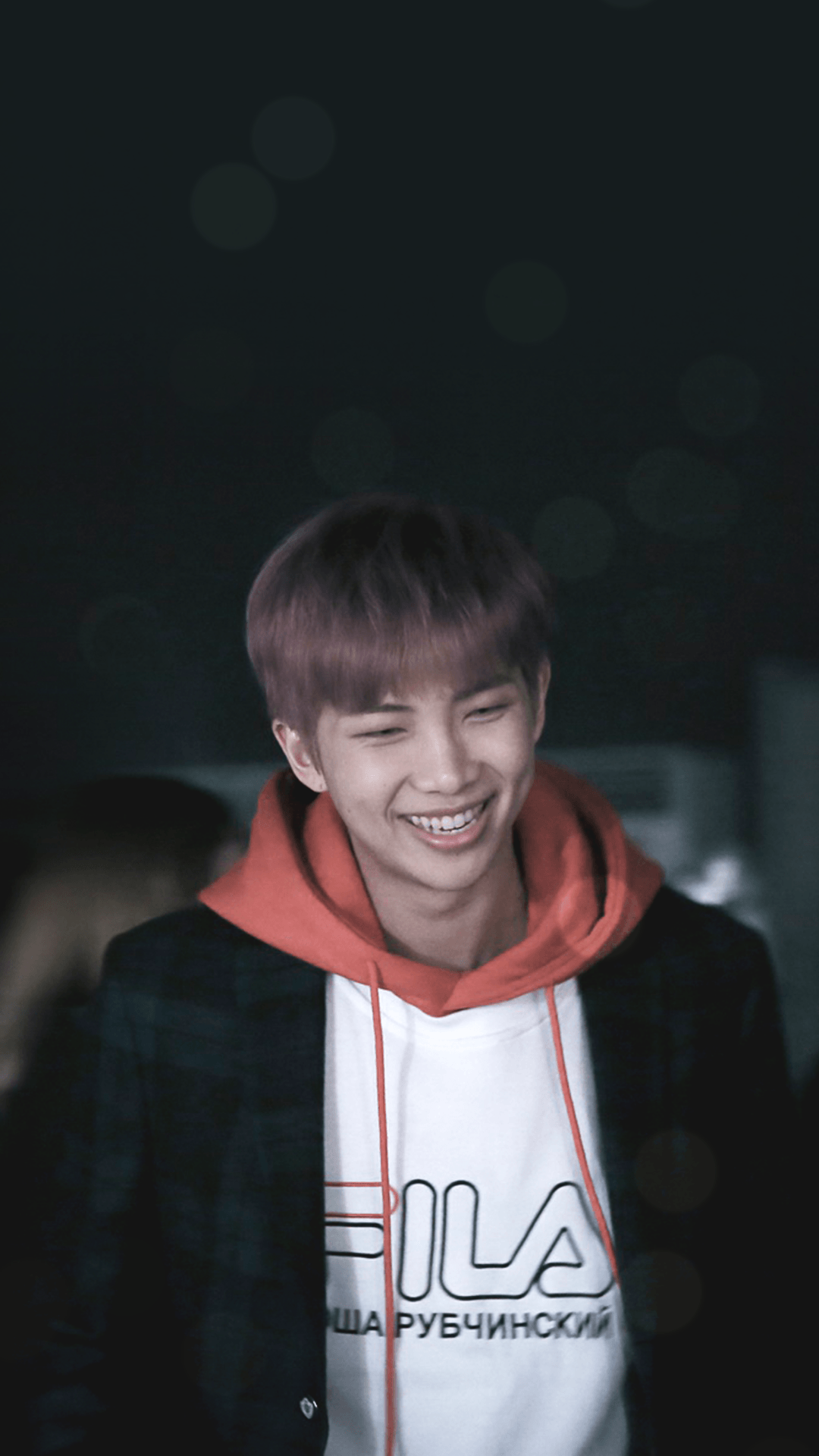 Namjoon BTS sorridente, 1080x1920 Verticale, Telefono