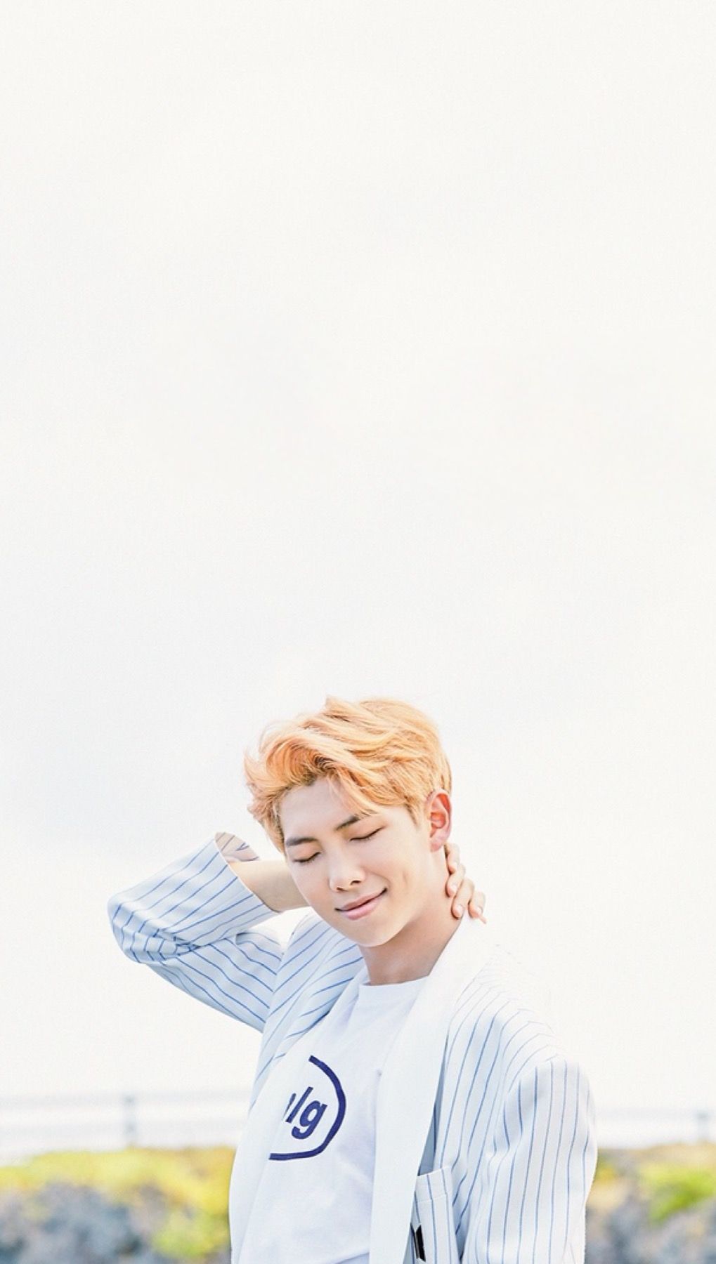 RM BTS capelli arancioni, 1019x1800 Verticale, Telefono