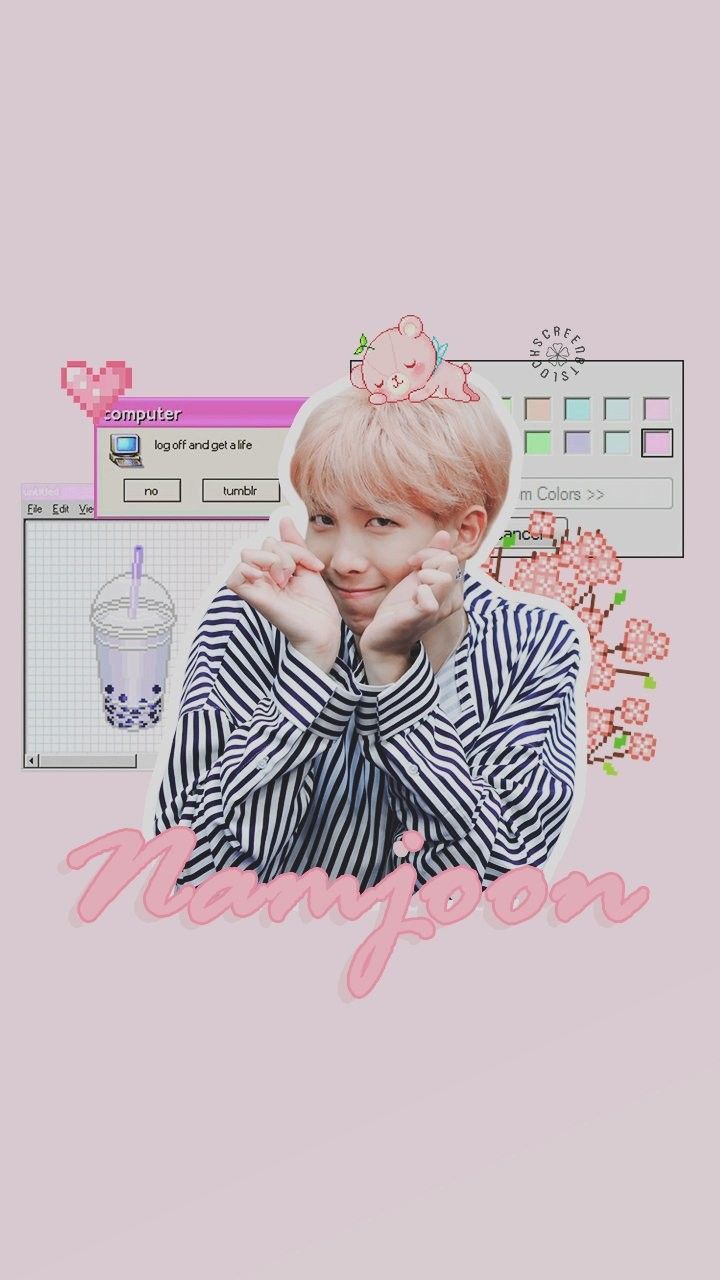 RM BTS Namjoon collage, 720x1280 Full HD Verticale, iPhone