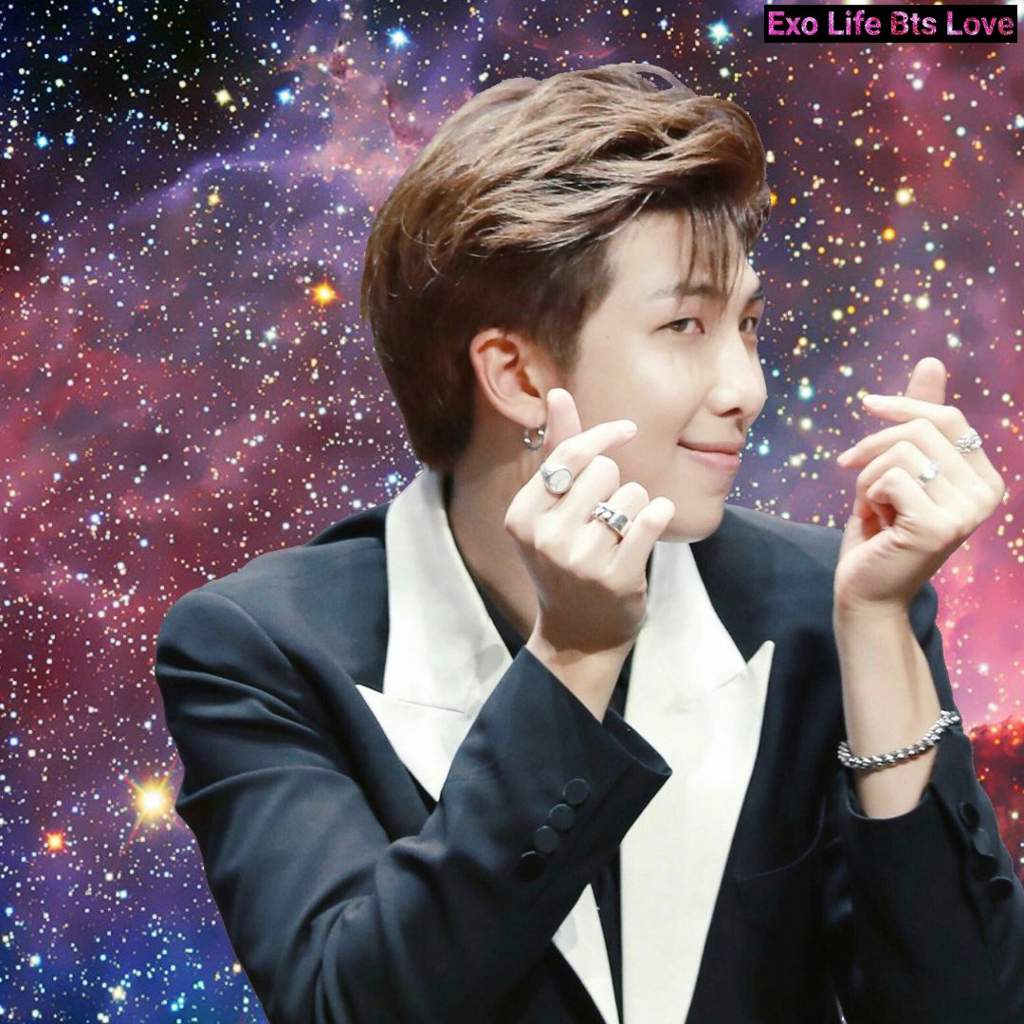 Kim Namjoon BTS galassia, 1024x1024 HD, Desktop