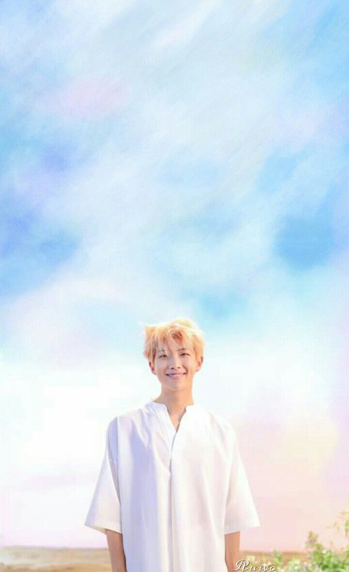 Namjoon BTS cielo pastello, gruppo K-pop, 720x1180 Verticale, Telefono