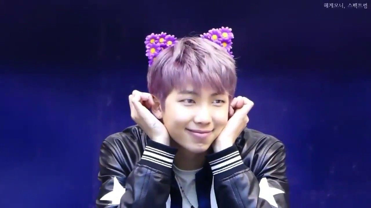 RM BTS capelli rosa, 1920x1080 Full HD, Laptop