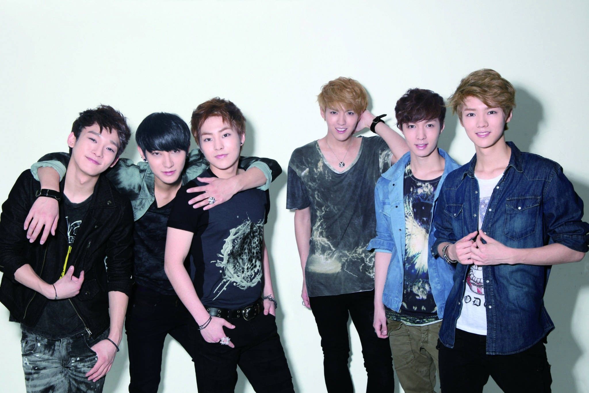 Gruppo BTS in posa, 2048x1365 alta risoluzione, Monitor Gaming