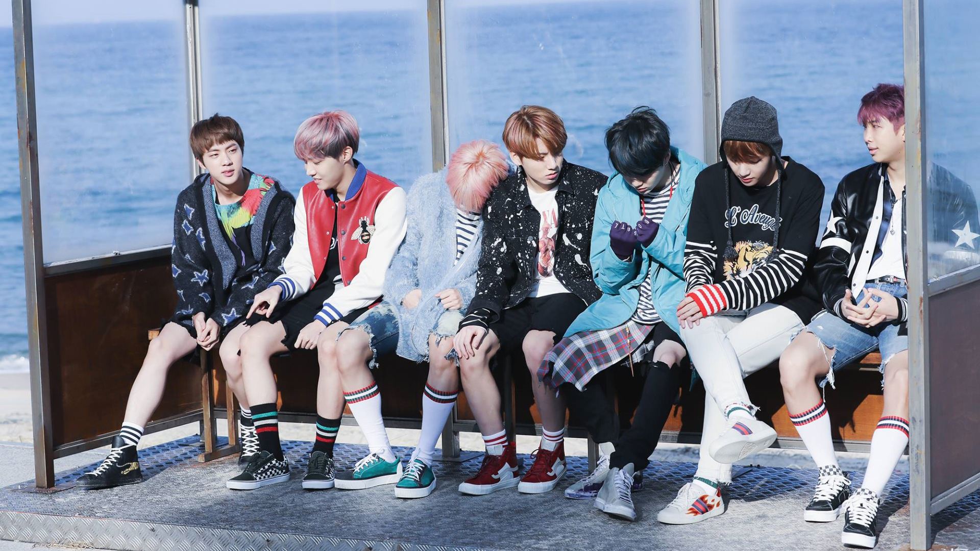 BTS gruppo tra le nuvole, 2000x1333 Hi-Res, MacBook Pro