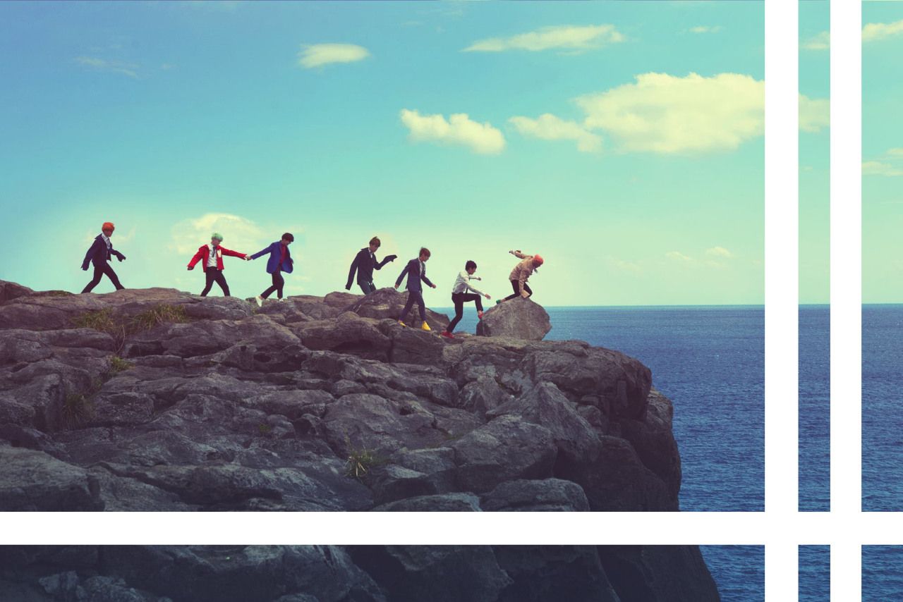 BTS gruppo fermata autobus mare, 1920x1080 Full HD, Lenovo Legion