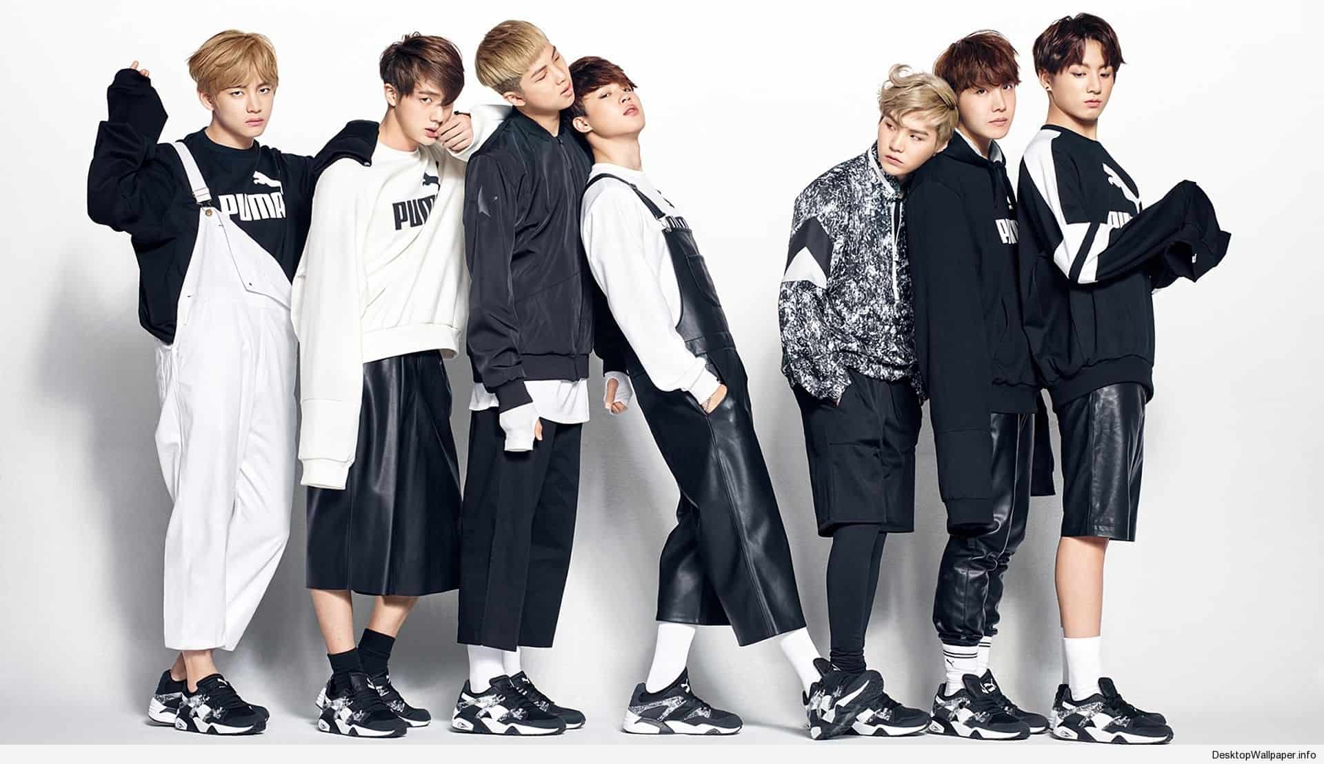 BTS gruppo abiti neri, 2000x1125 alta risoluzione, ROG Asus Laptop