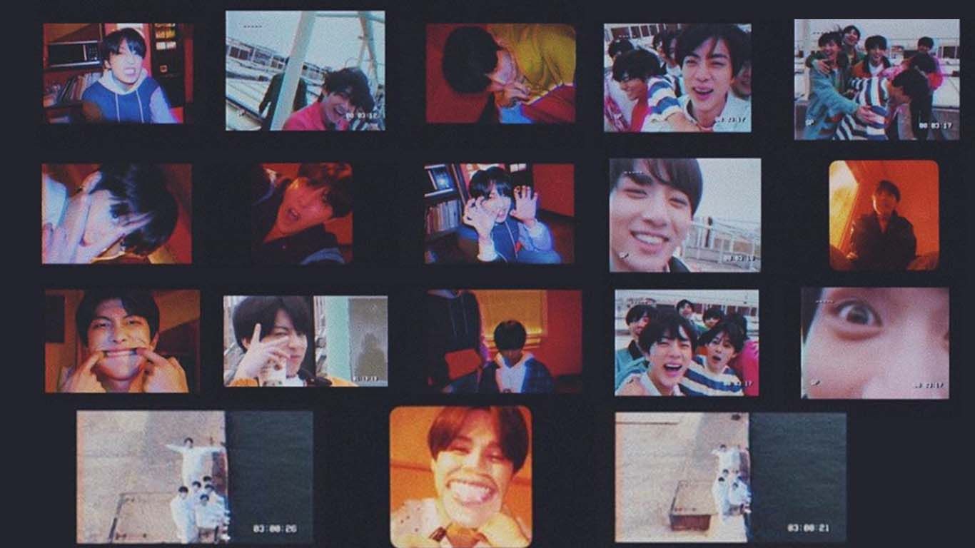 BTS Persona collage colorato, 1600x900 900p, Notebook Gaming