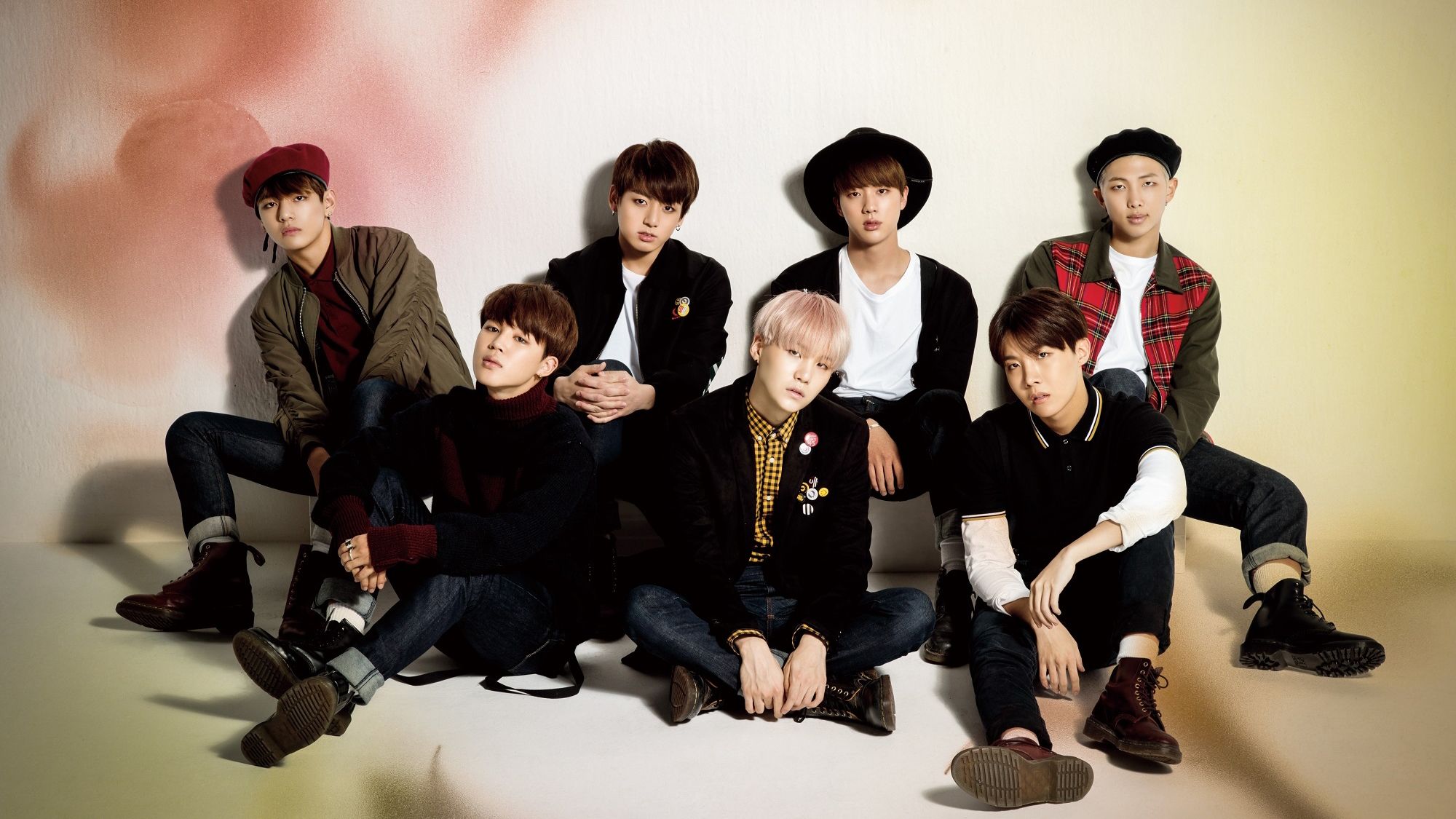 BTS gruppo smartphone LG G7, 1600x800 900p, Lenovo Legion