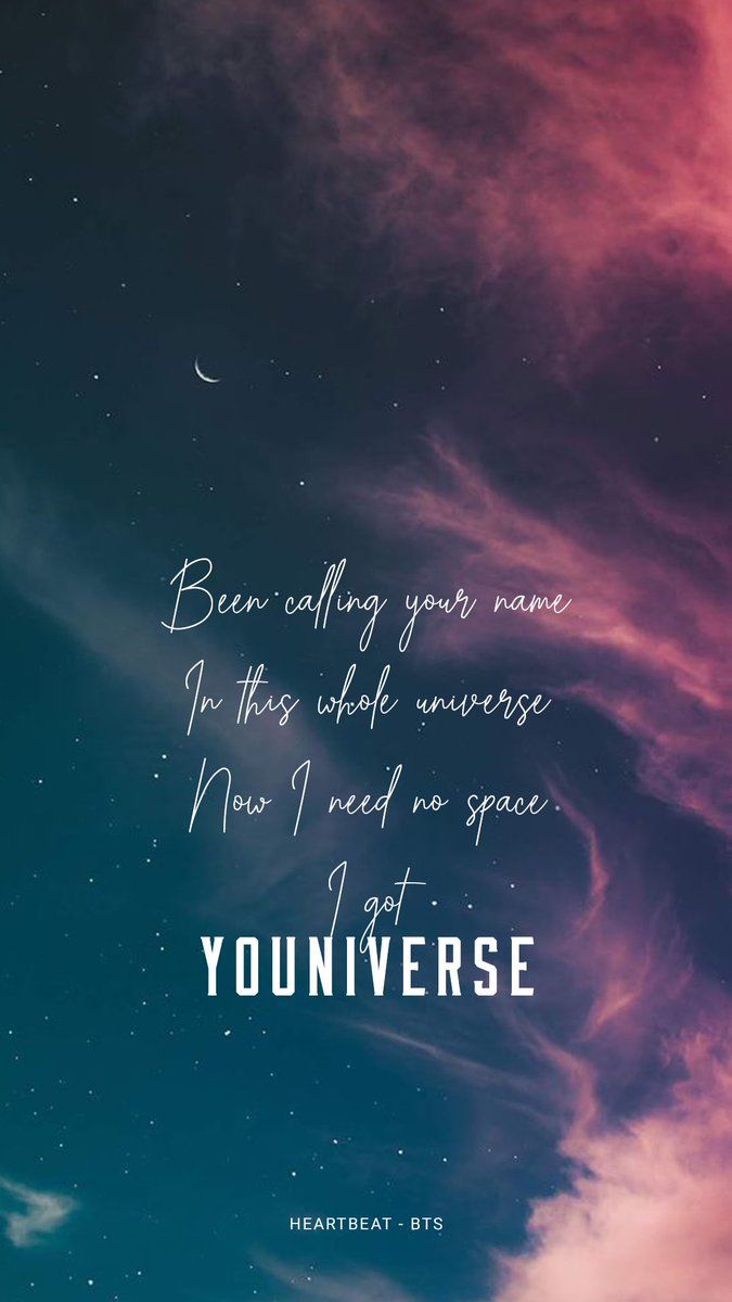 Citazione BTS Youniverse cielo, 675x1200 Full HD Verticale, iPhone
