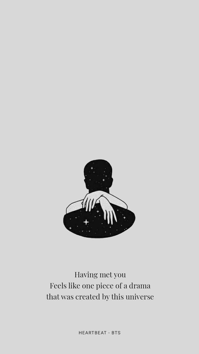 Silhouette persona cielo stellato, citazione BTS, 675x1200 Verticale, OnePlus