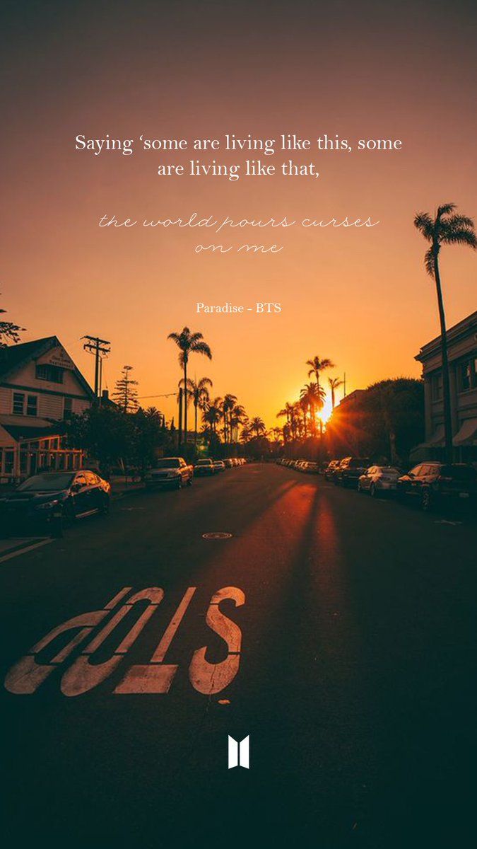 Citazione BTS strada tramonto, 675x1200 Verticale, POCO