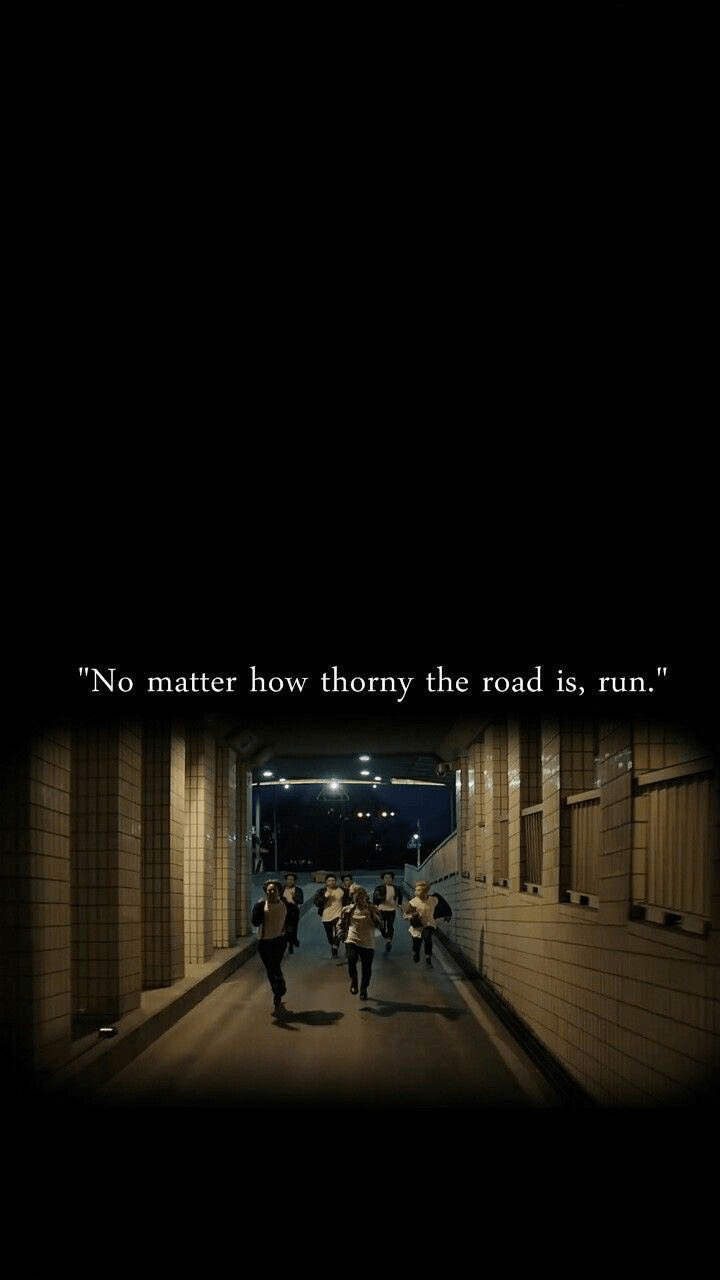 BTS citazione tunnel notturno, 720x1280 Verticale, Mobile