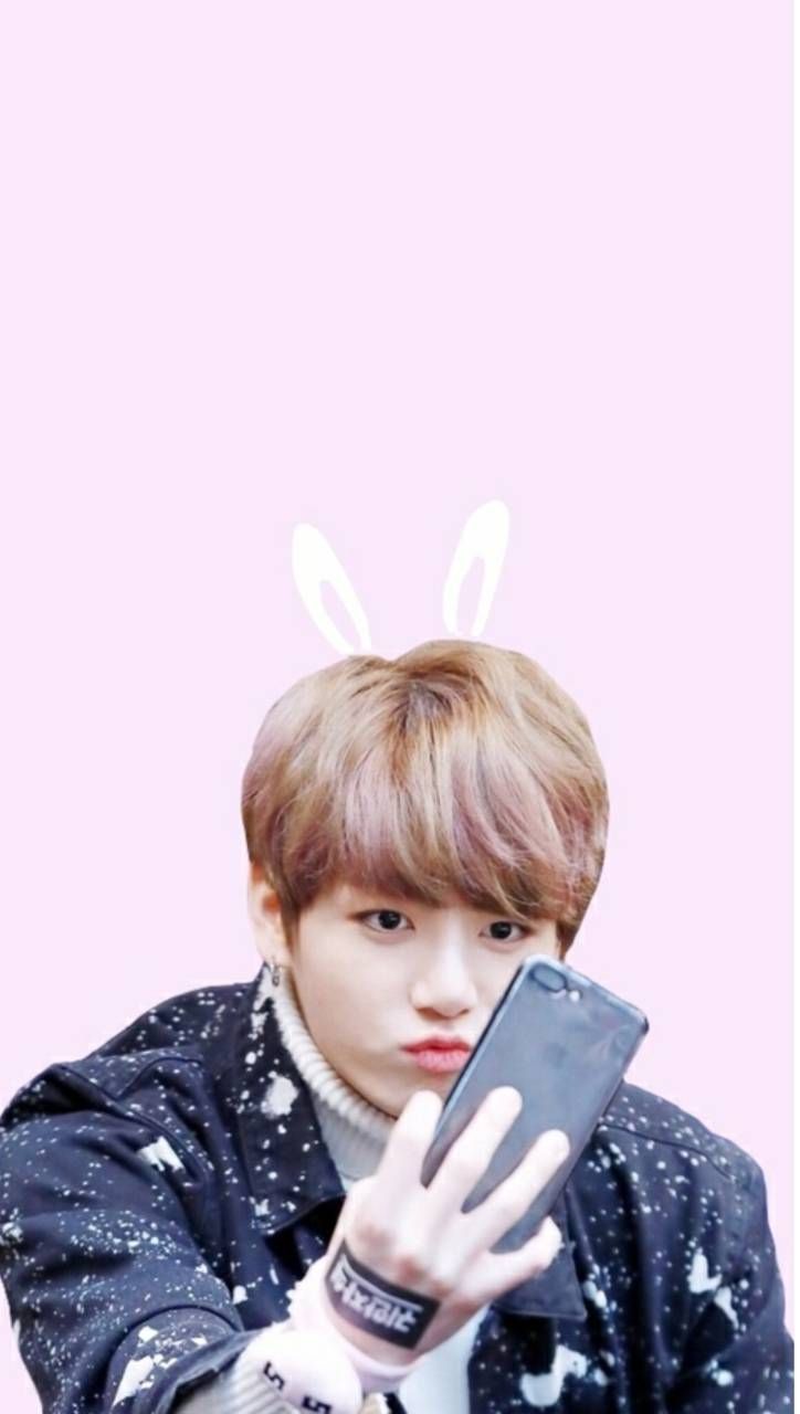 Jungkook BTS con orecchie coniglio, 724x1280 Verticale, Mobile