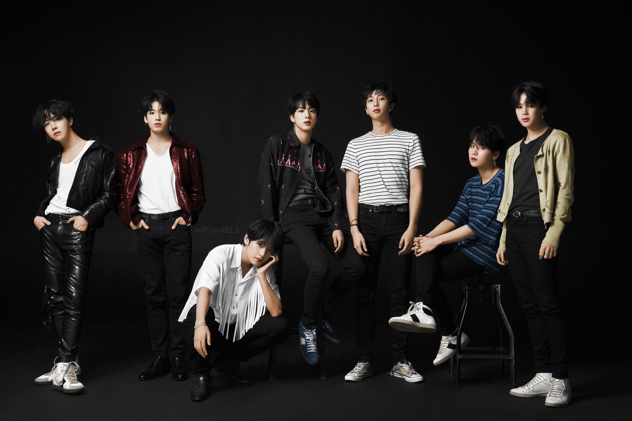 Gruppo BTS in posa, 2048x1365 Hi-Res, Desktop
