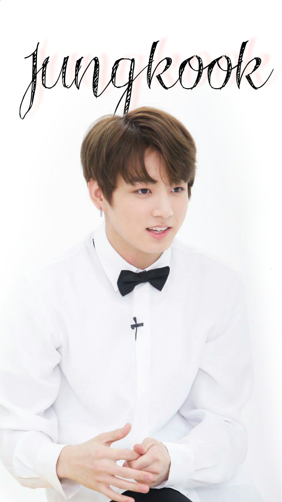 Jungkook BTS papillon nero, gruppo K-pop, 1080x1920 Verticale, Telefono