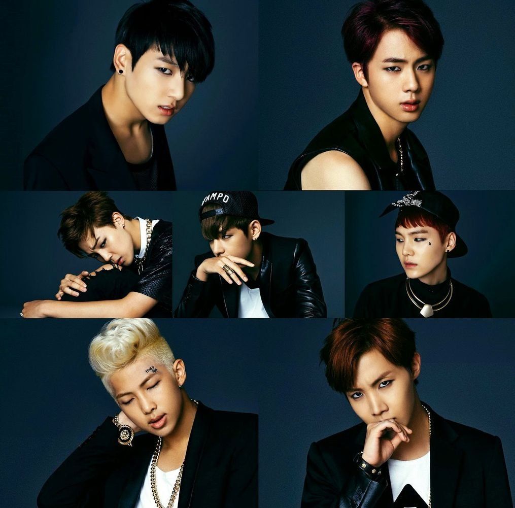 BTS collage membri gruppo, 1015x1001 HD, Desktop