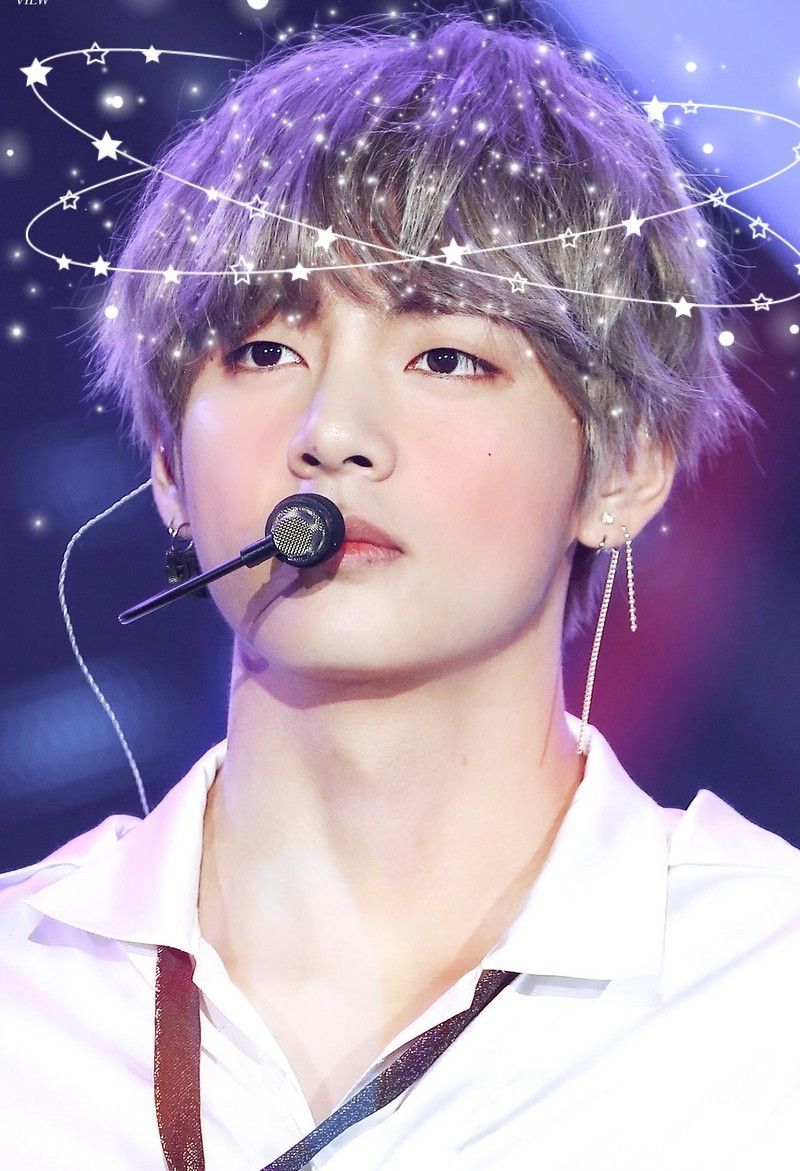 BTS V Taehyung con microfono, 800x1171 Full HD Verticale, Smartphone