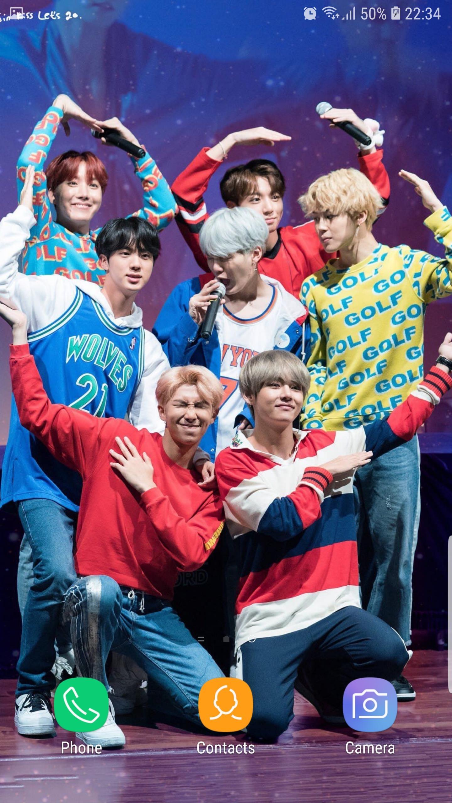 BTS palco cuori mani, 1440x2560 Full HD Verticale, Smartphone