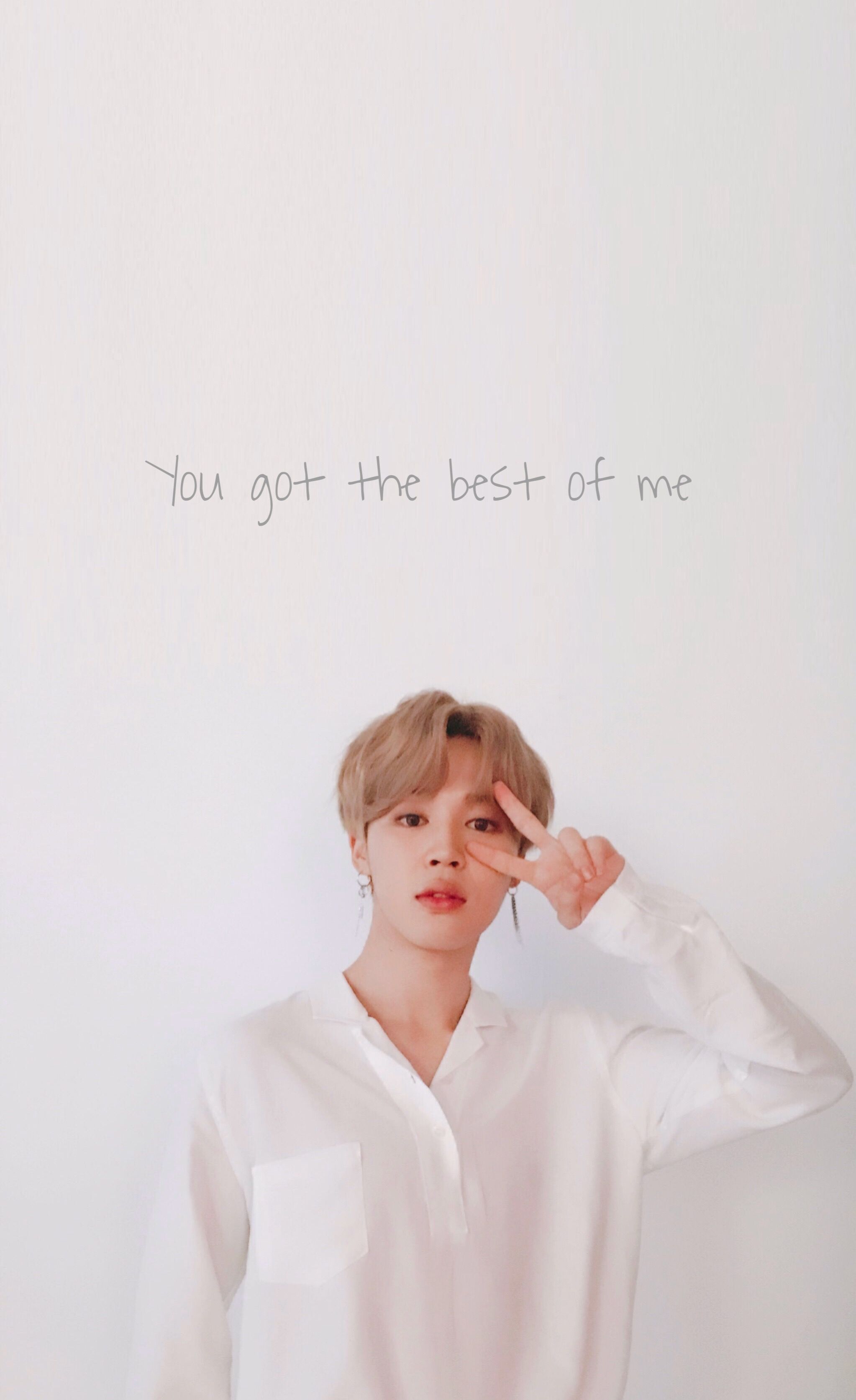 Jimin camicia bianca scritta, 2046x3347 Full HD Verticale, Smartphone