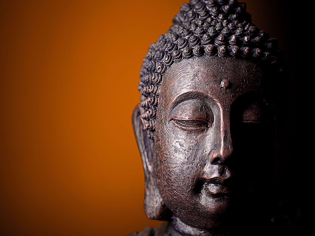 Statua testa di Buddha, 1024x768 HD, Desktop