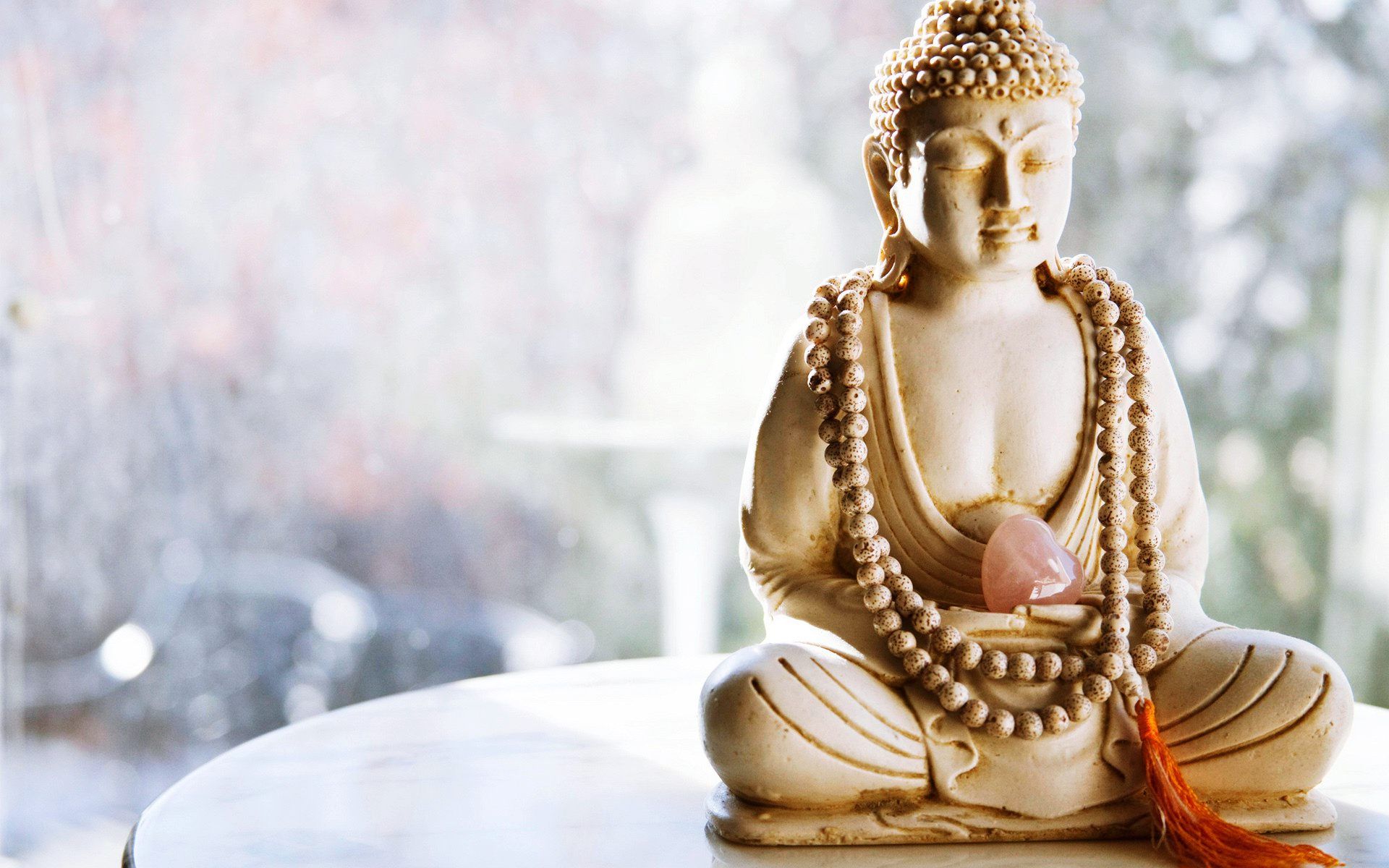 Statuetta Buddha bianca dorata, 1920x1200 WUXGA, Monitor Gaming