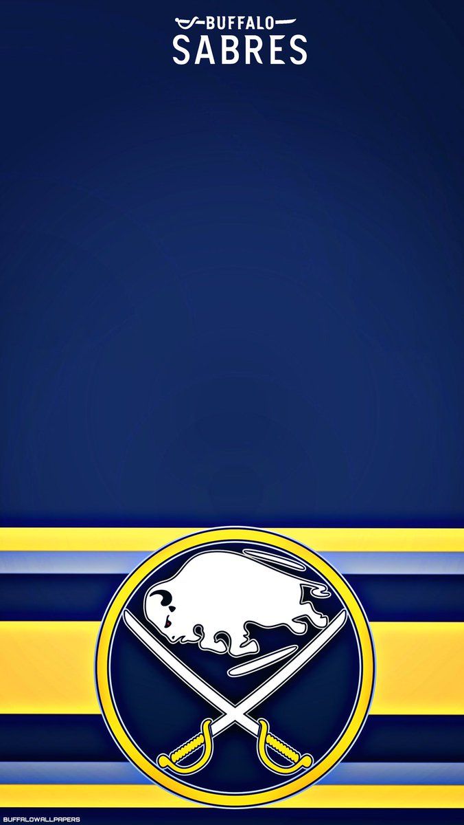 Logo Buffalo Sabres blu, 676x1200 Full HD Verticale, iPhone Pro