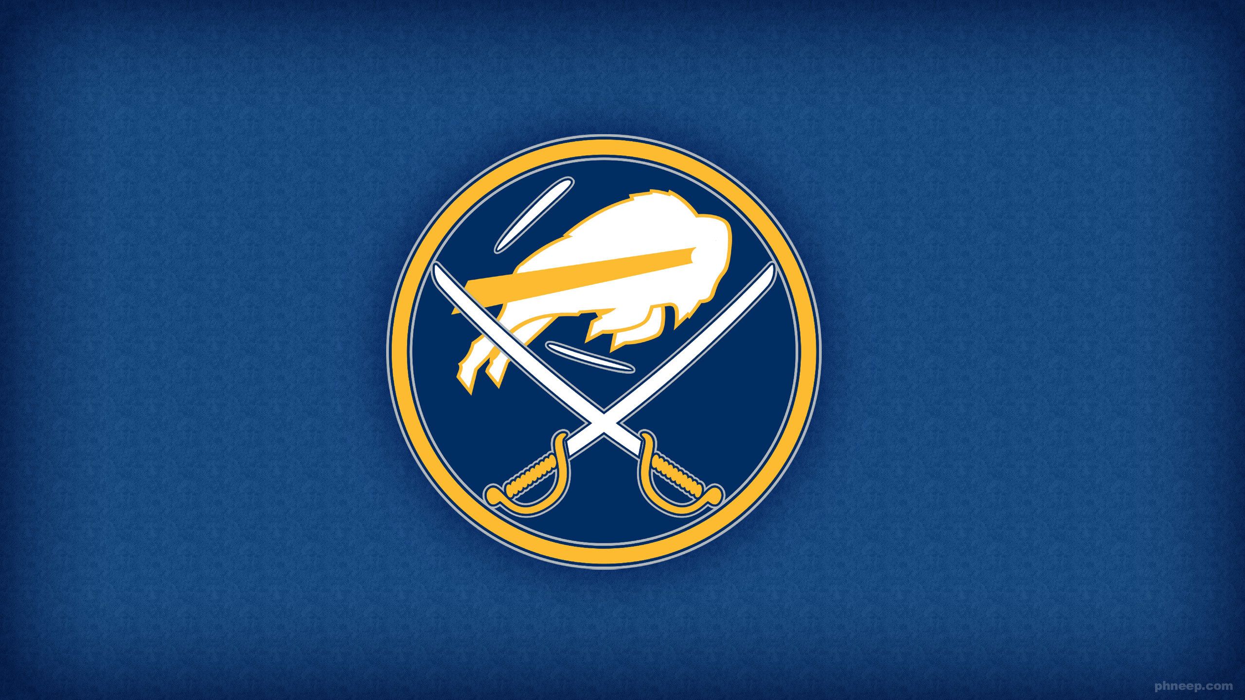Logo Buffalo Sabres bufalo, 2560x1440 1440p, Desktop
