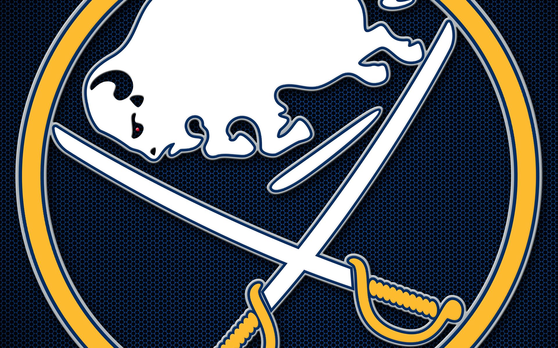 Logo Buffalo Sabres bisonte spade, 1920x1200 WUXGA, PC