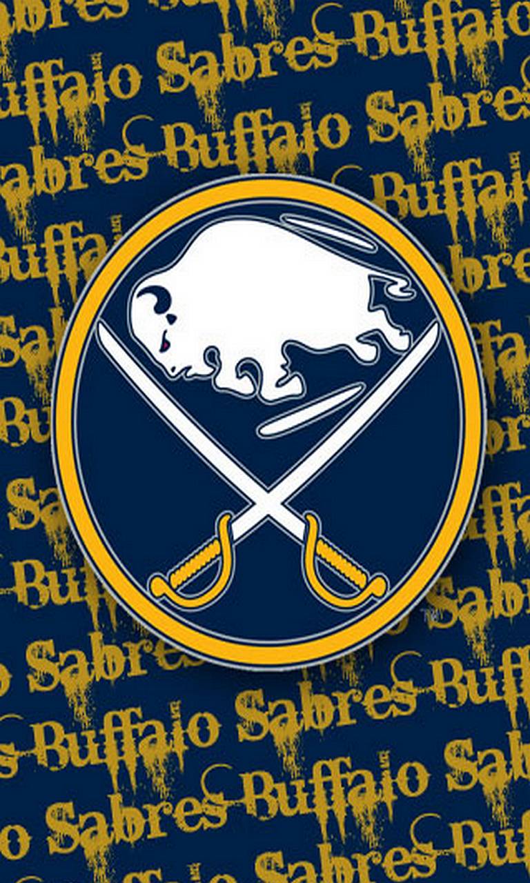 Logo Buffalo Sabres NHL, 768x1280 Verticale, iPhone