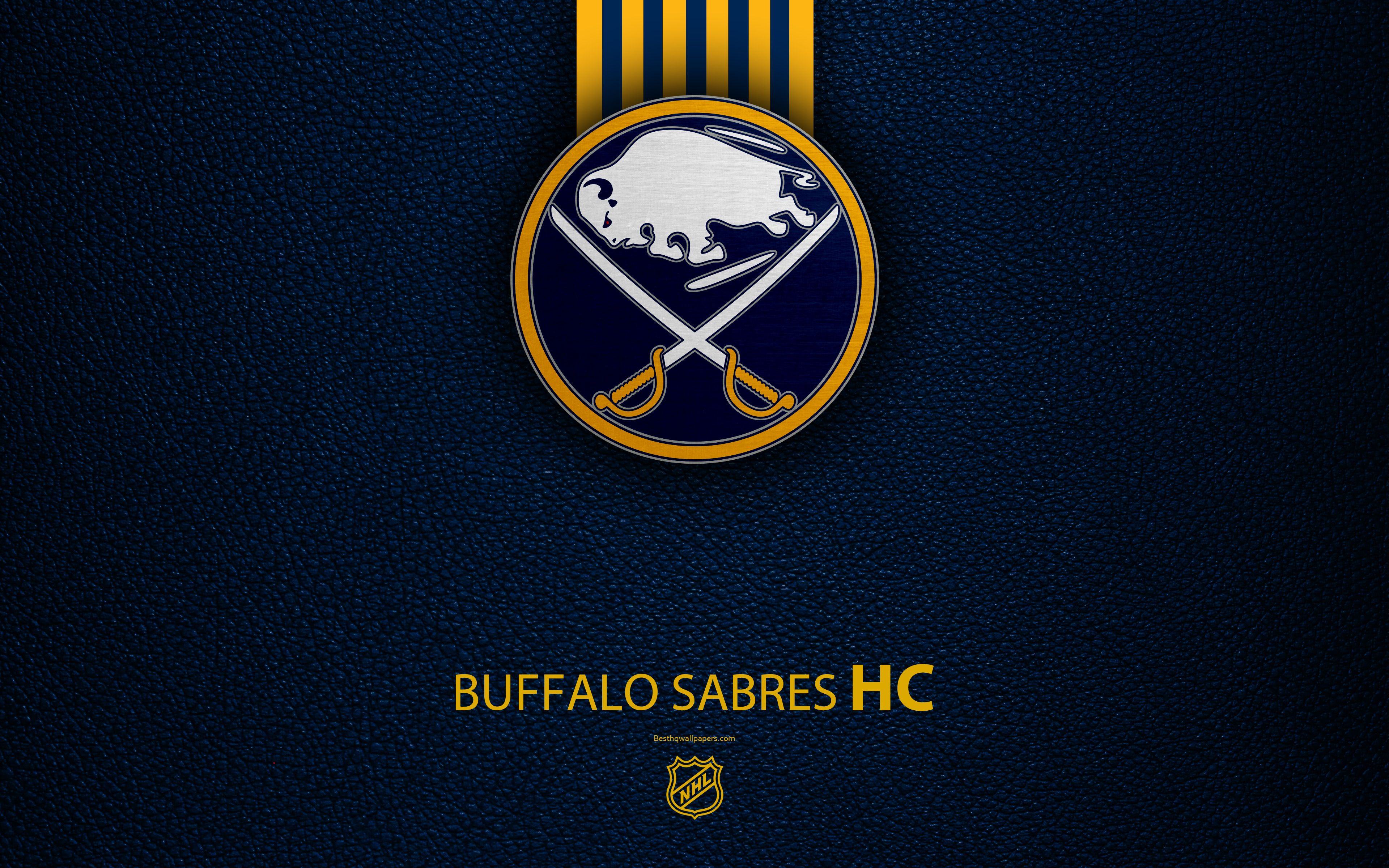 Logo Buffalo Sabres NHL, 3840x2400 4K Ultra HD, Monitor 4K