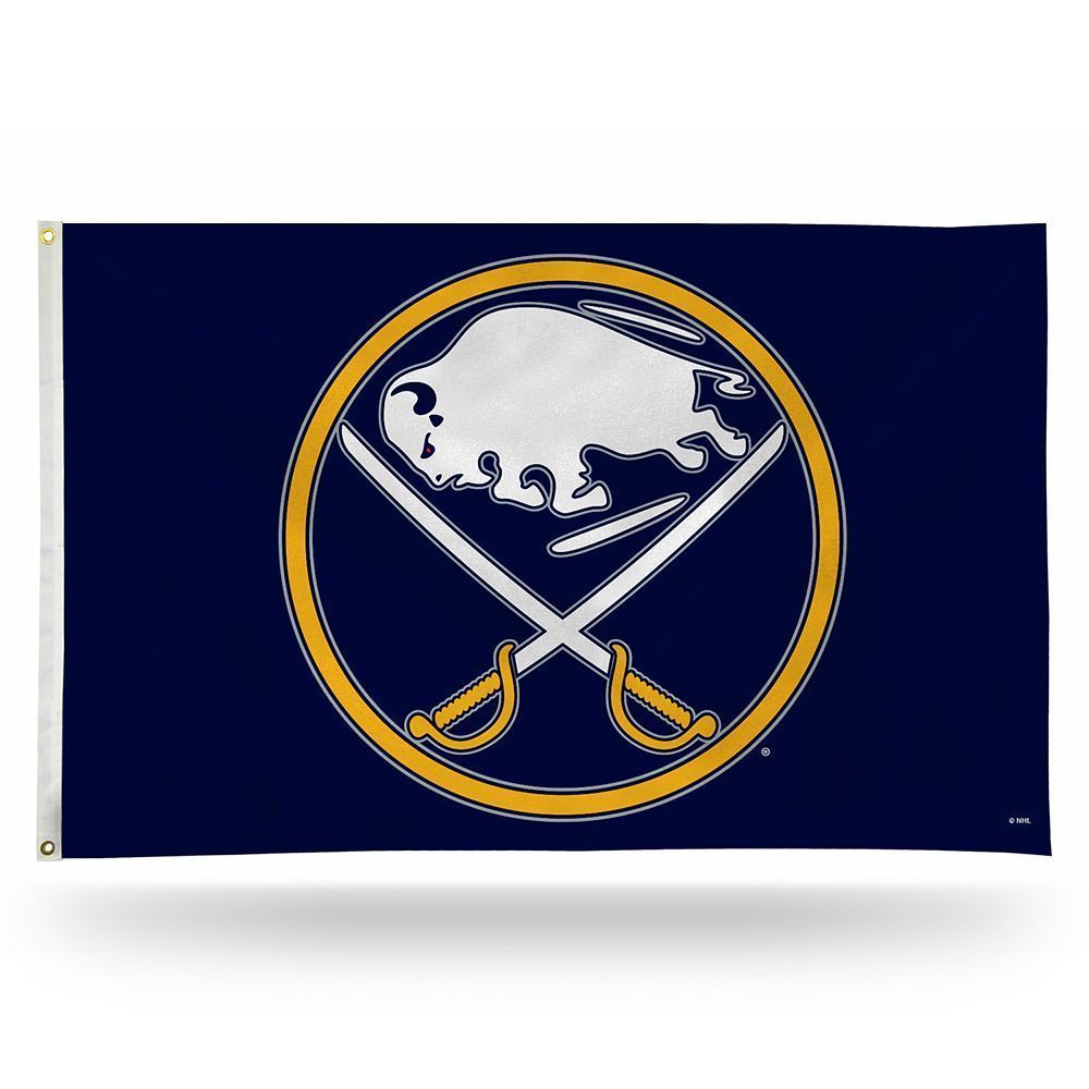 Logo Buffalo Sabres bandiera blu, 1000x1000 HD, Laptop