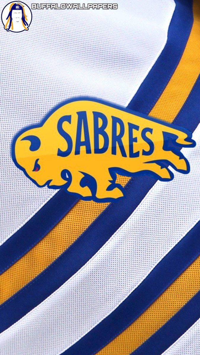 Logo Buffalo Sabres su maglia, 675x1200 Verticale, iPhone Pro