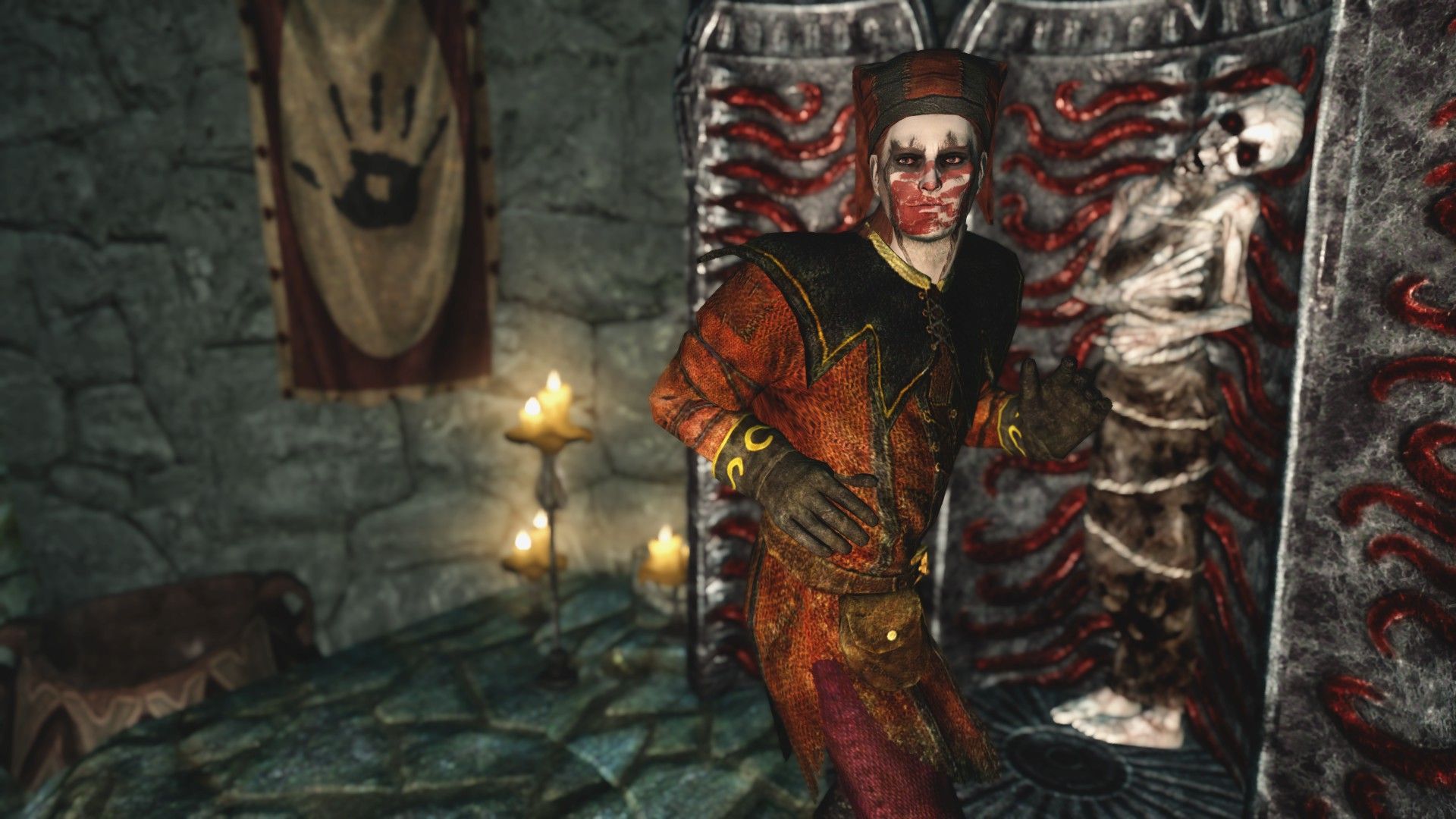 Pagliaccio horror occhi rossi, 1280x720 720p, PC