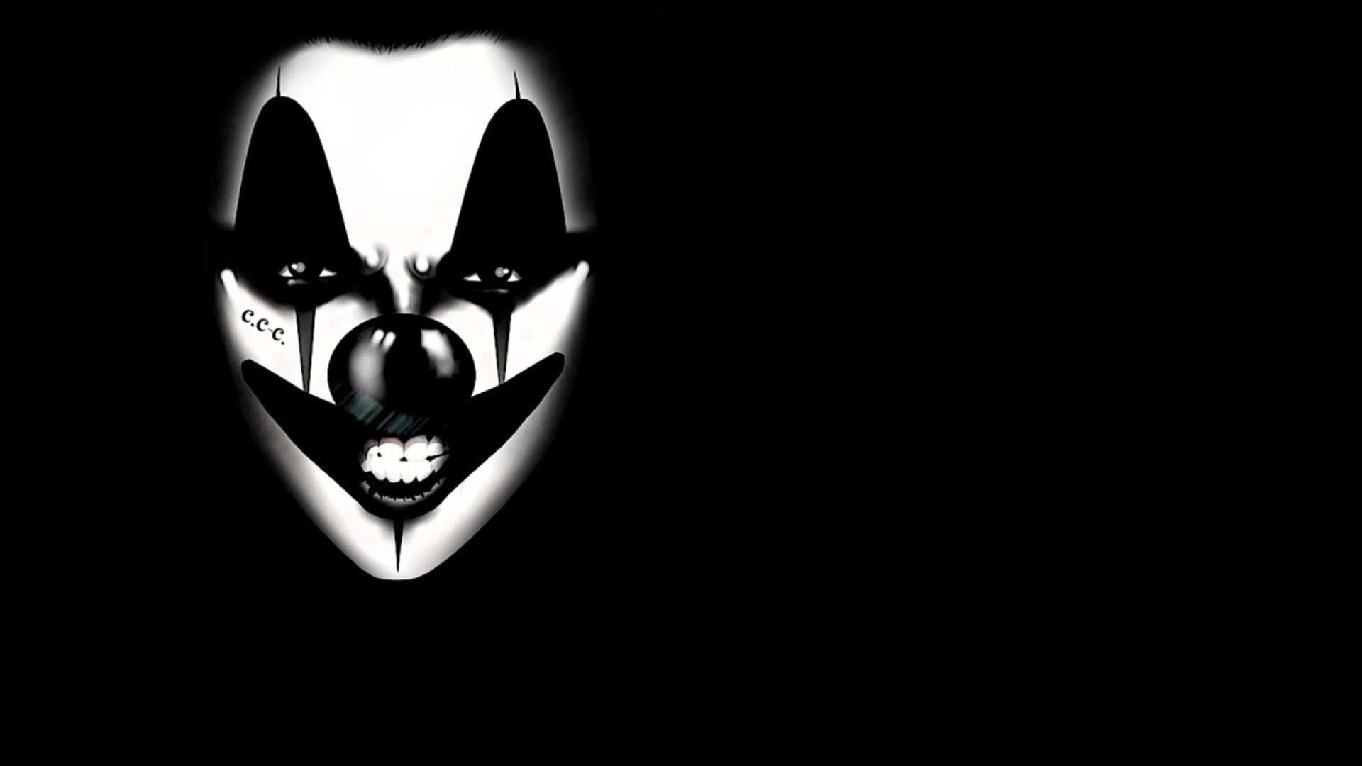 Clown malvagio fiamme rosse, 1280x800 HD, Desktop