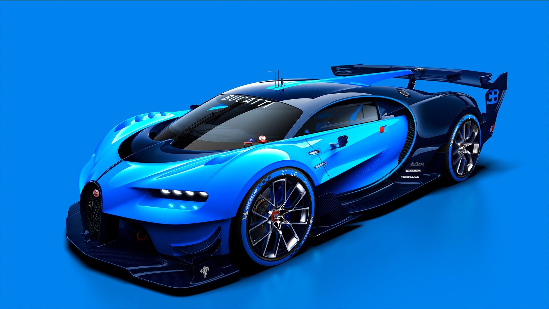 Bugatti blu sportiva, 1920x1080 Full HD 1080p, PC Desktop
