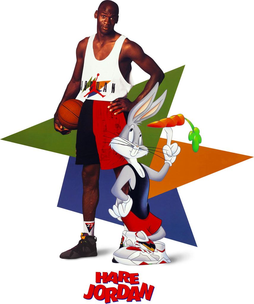Michael Jordan e Bugs Bunny, numero 23, 856x1024 Full HD Verticale, iPhone