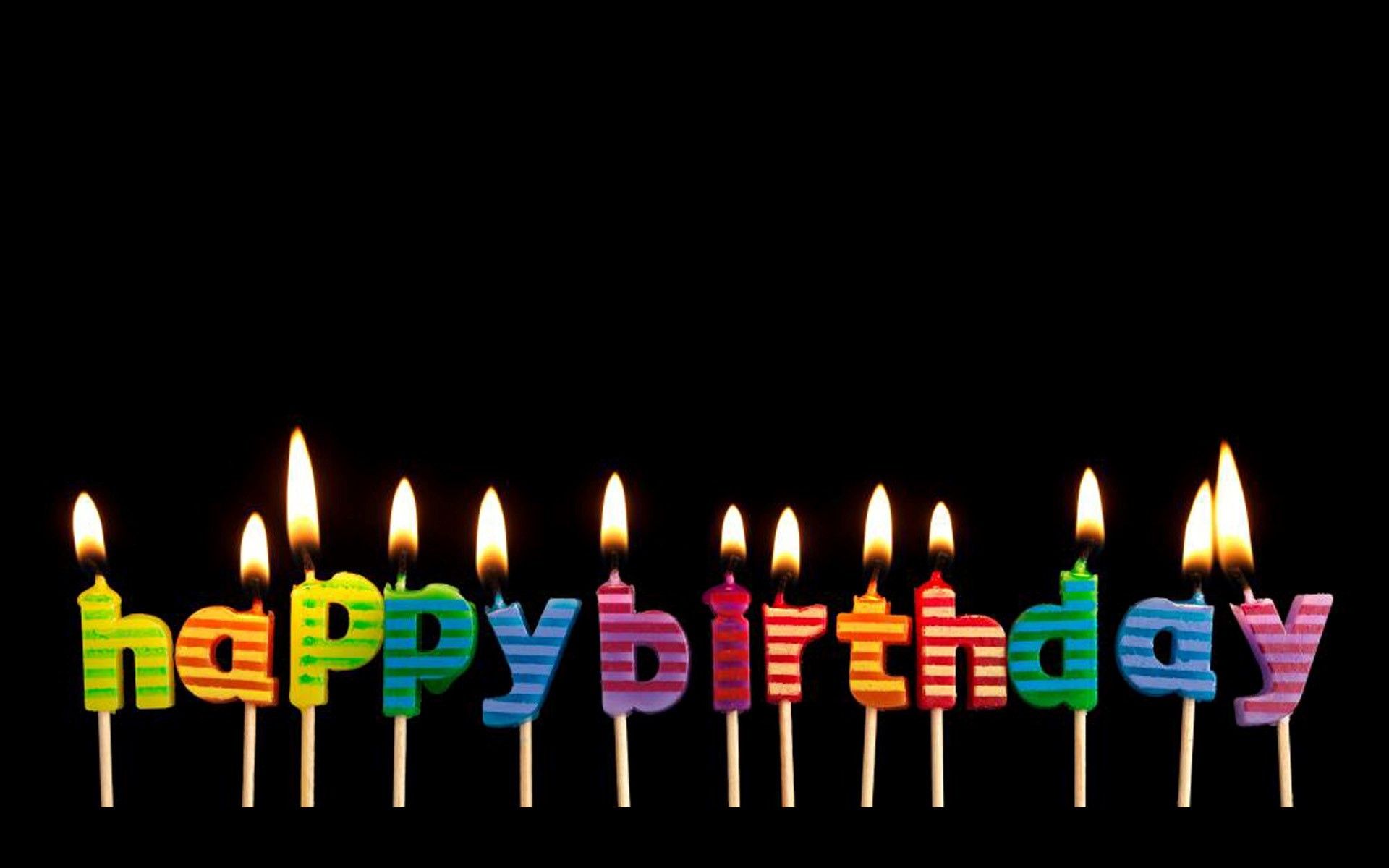 Candeline colorate Happy Birthday, 1920x1200 Full HD+ WUXGA, Monitor Gaming