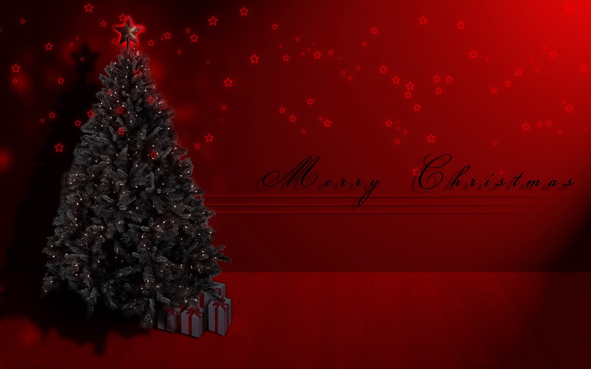 Albero di Natale rosso scuro, 1920x1200 WUXGA, Desktop