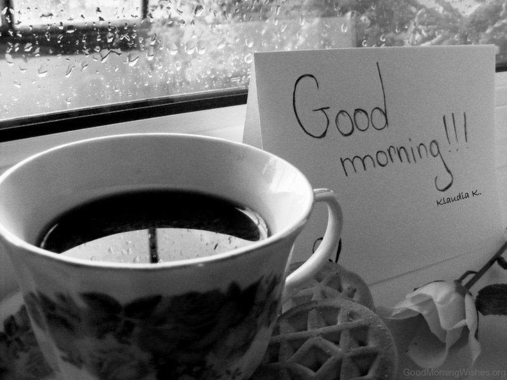 Caffè finestra pioggia bianco nero, 1024x768 HD, PC Desktop