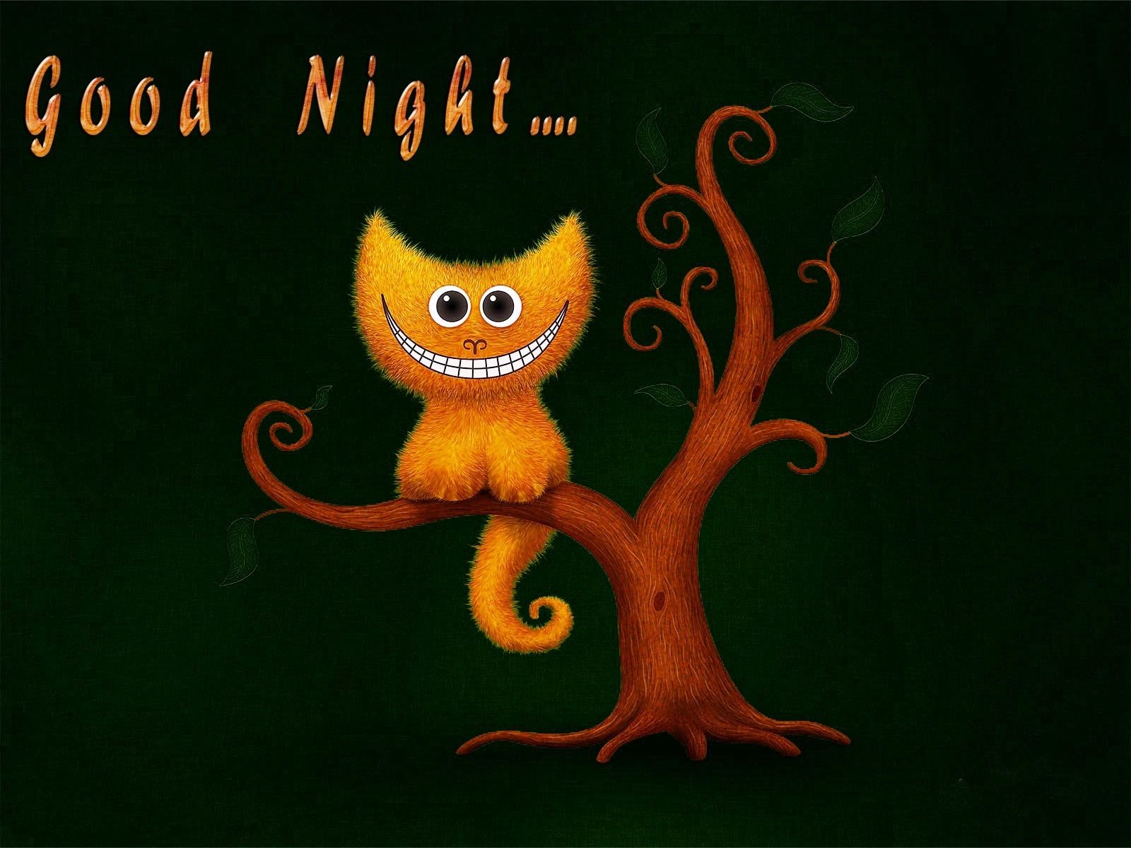 Gatto arancione sorridente su albero, 1600x1200 HD Ready, PC